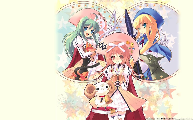 anime girls with magical themes