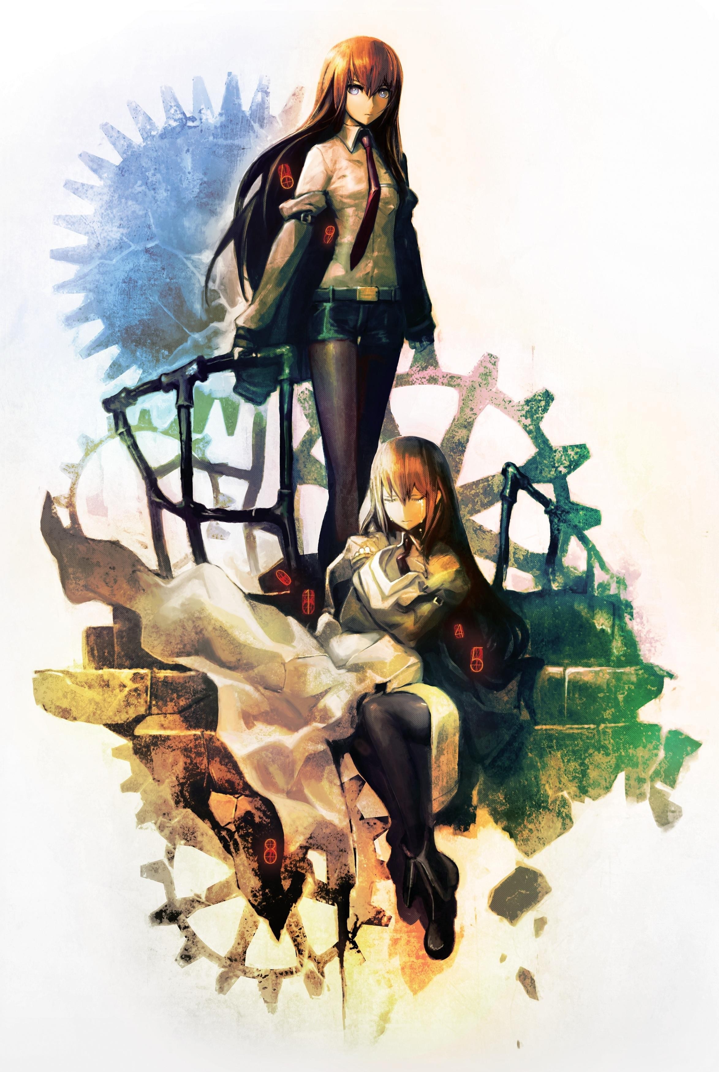 Anime girls with mechanical gears