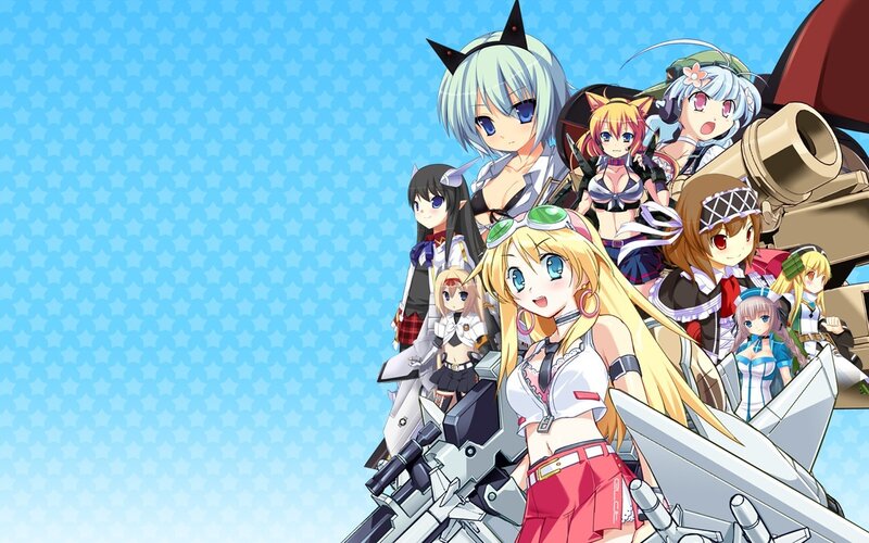 anime girls with mechs