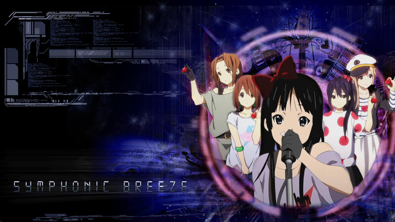 Anime Girls with Microphones — Purple
