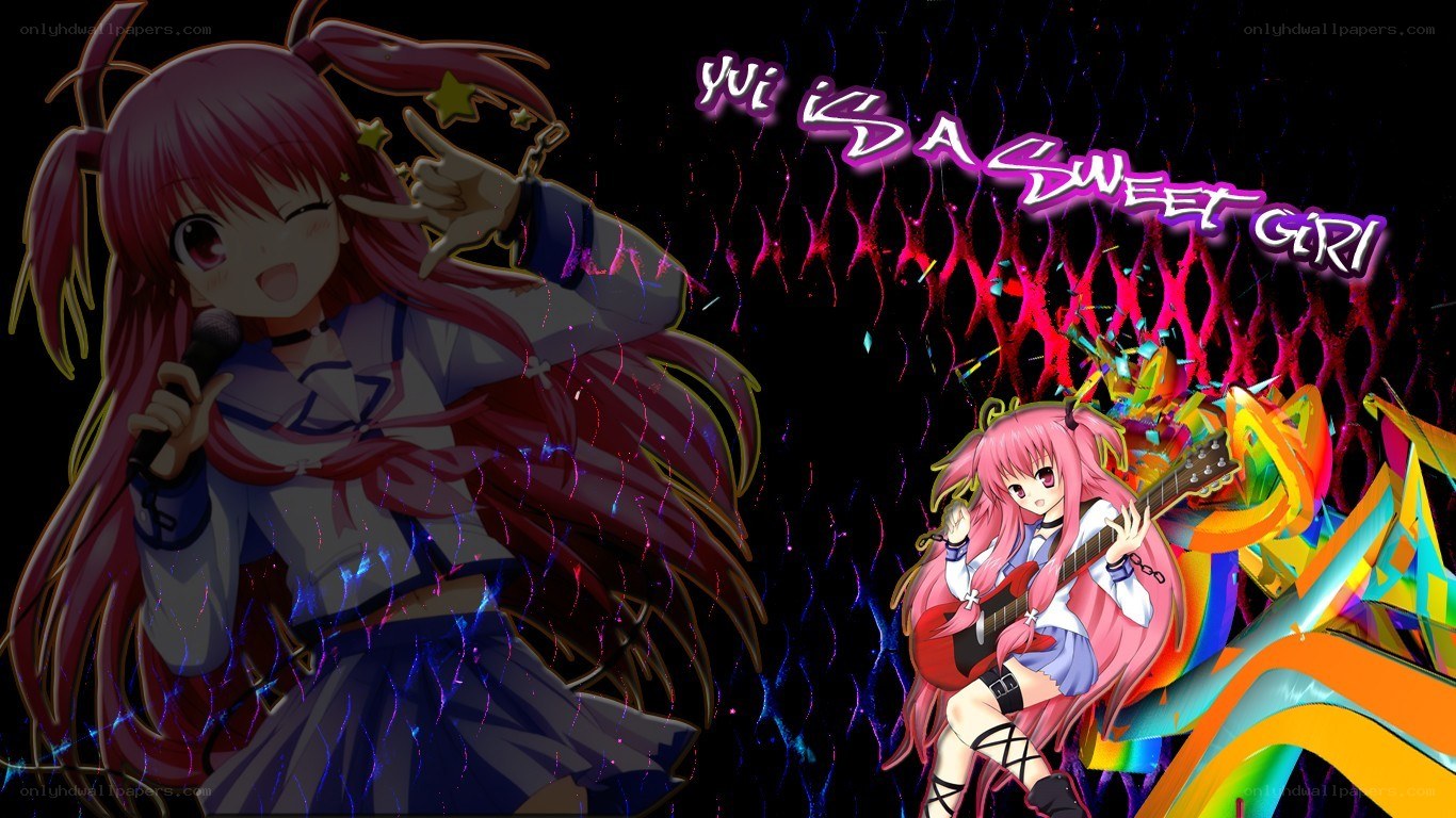 anime girls with music instruments