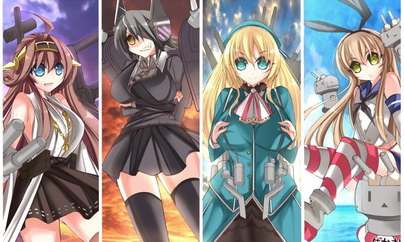 anime girls with naval themes