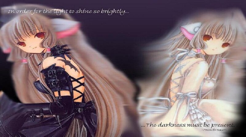 anime girls with quotes