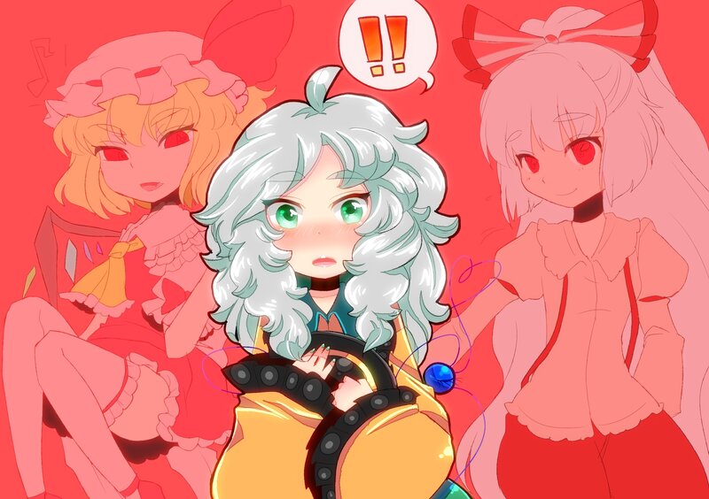 anime girls with red eyes