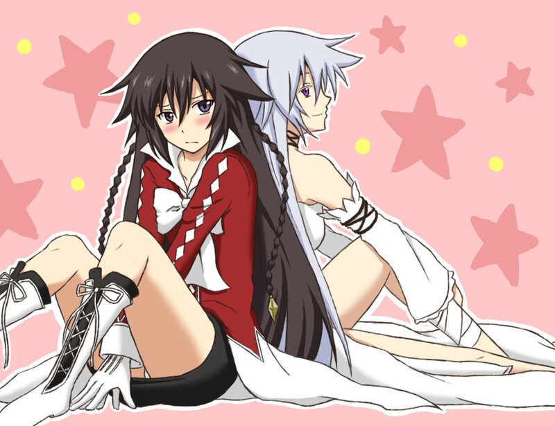 anime girls with stars