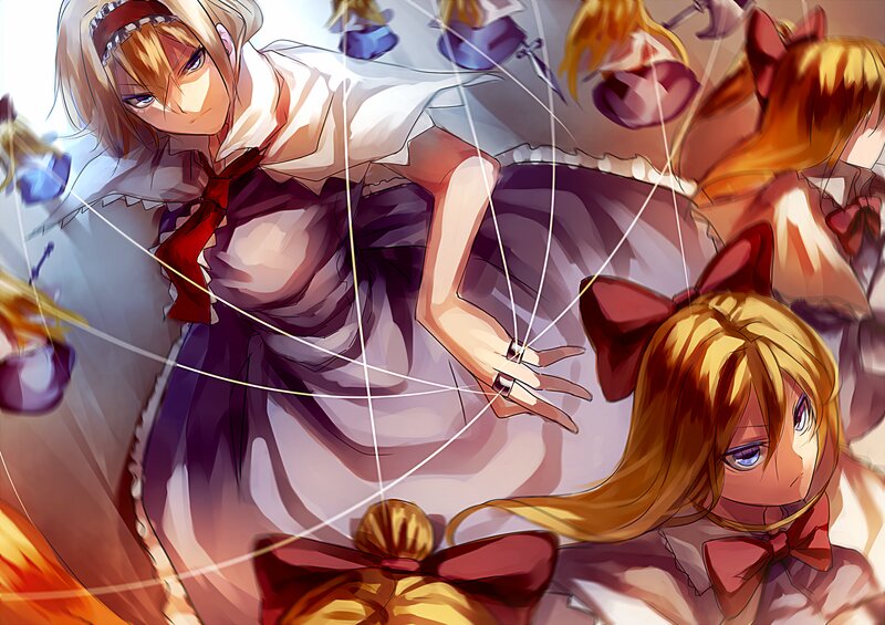 Anime Girls with Strings