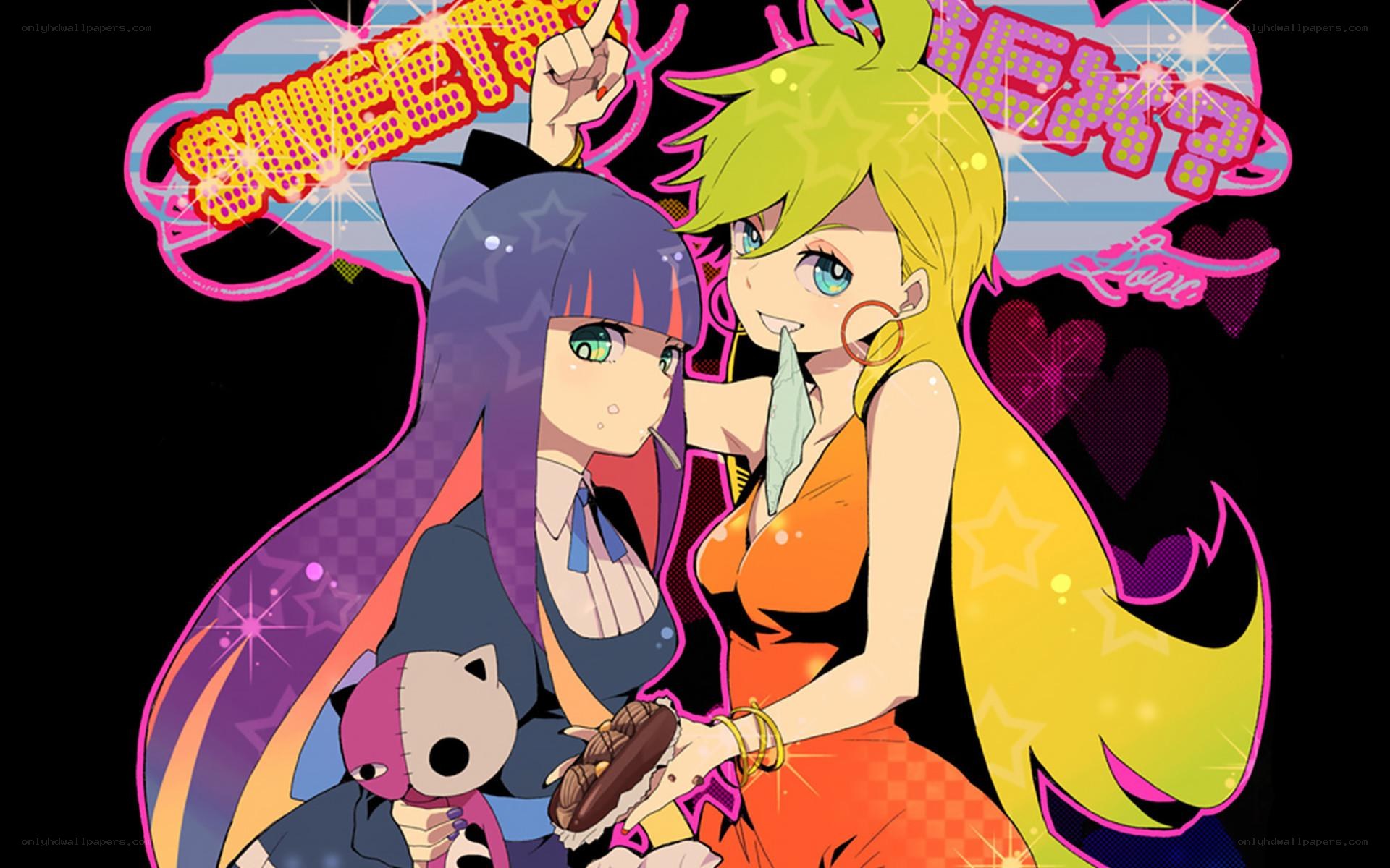 anime girls with sweets