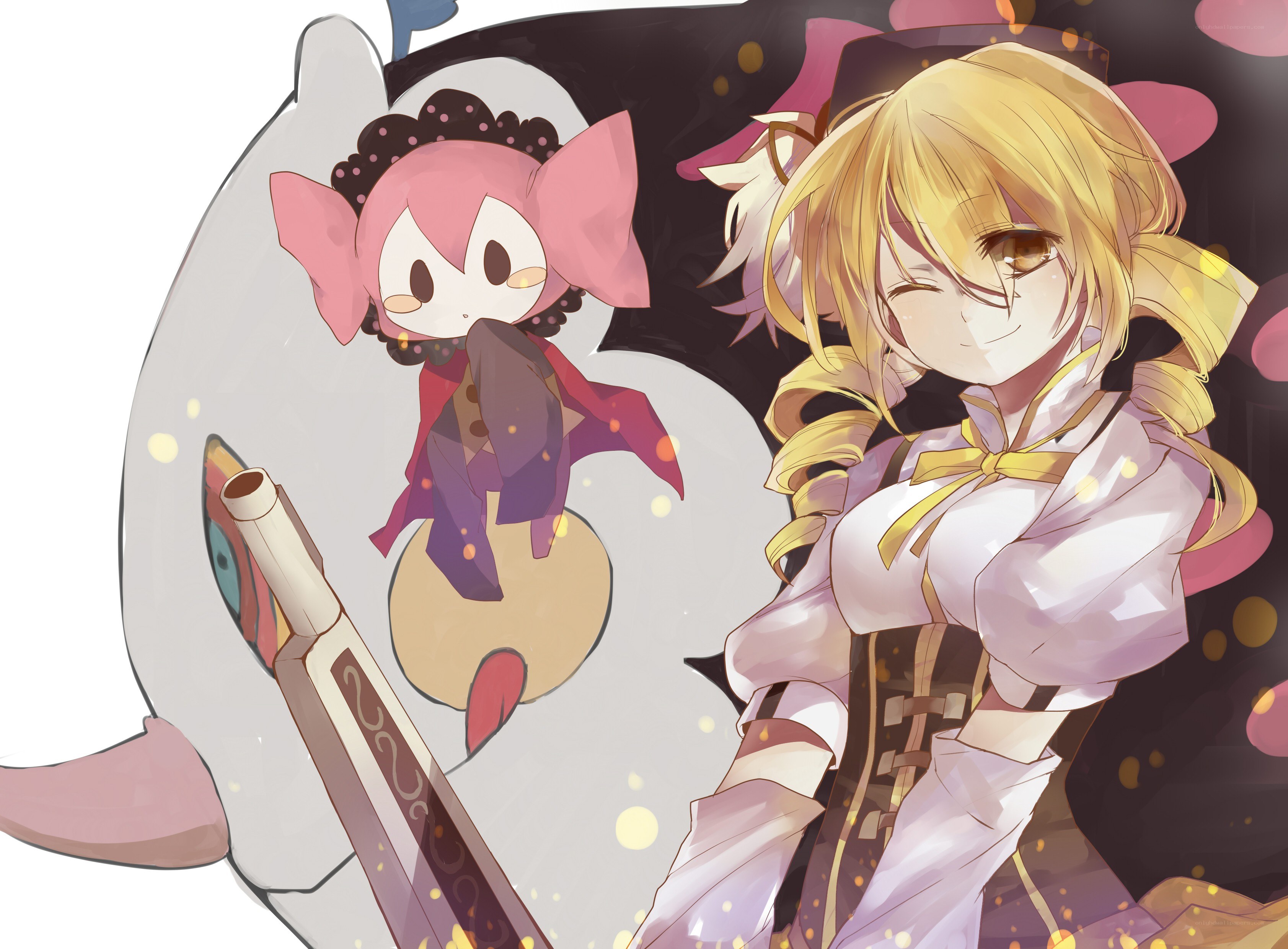 anime girls with sword
