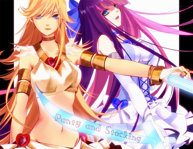 Anime girls with swords