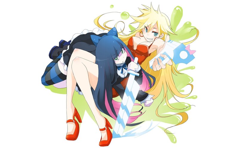 anime girls with swords