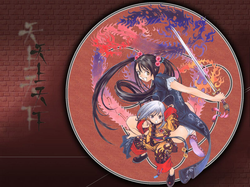 anime girls with swords
