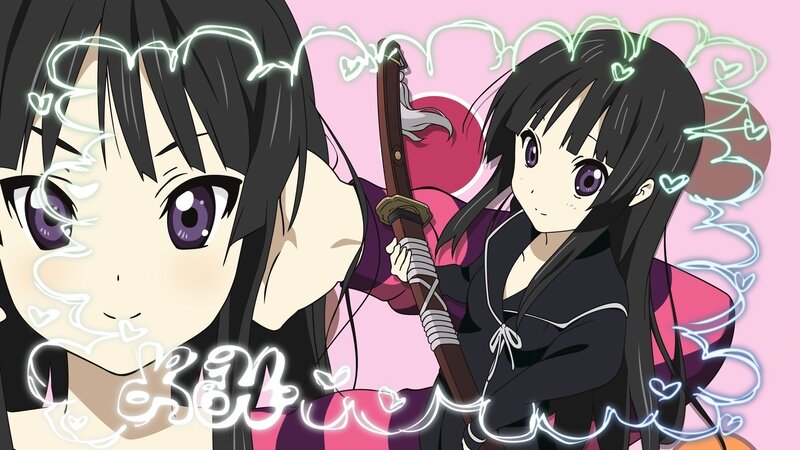 Anime girls with swords