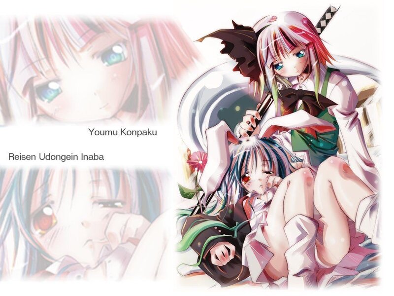 Anime girls with swords