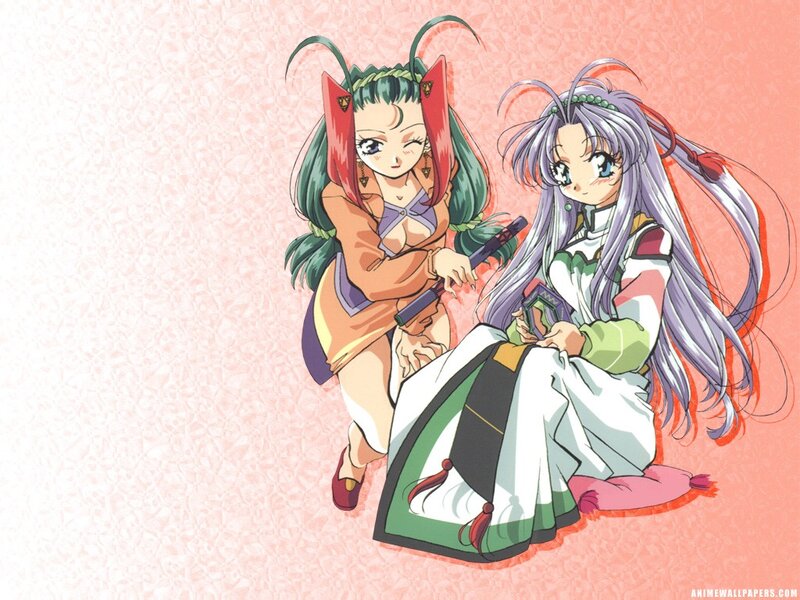 Anime girls with swords