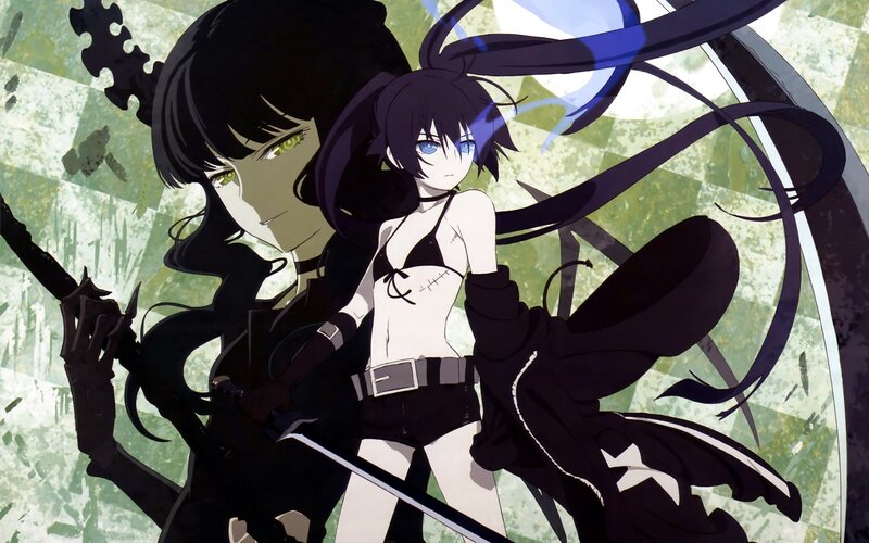 anime girls with swords