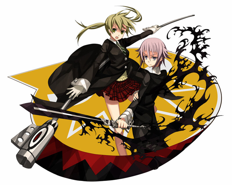 anime girls with swords
