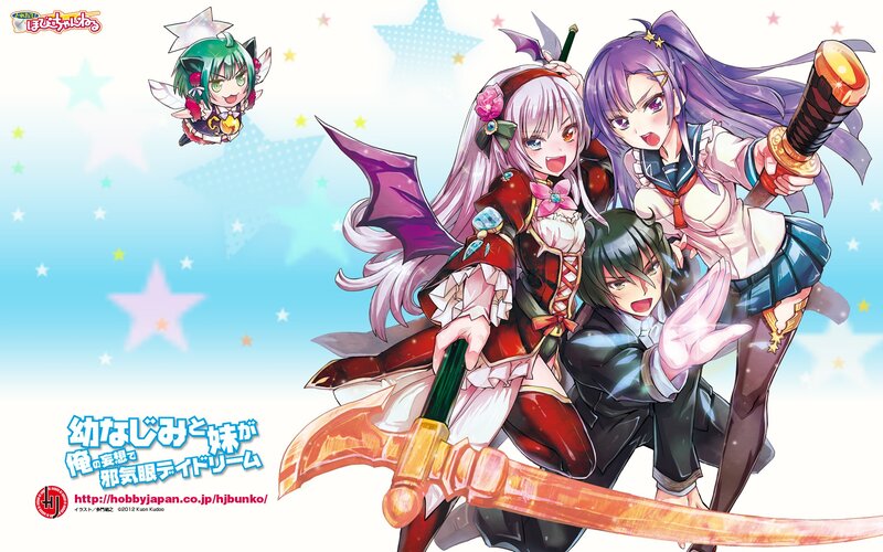 anime girls with swords