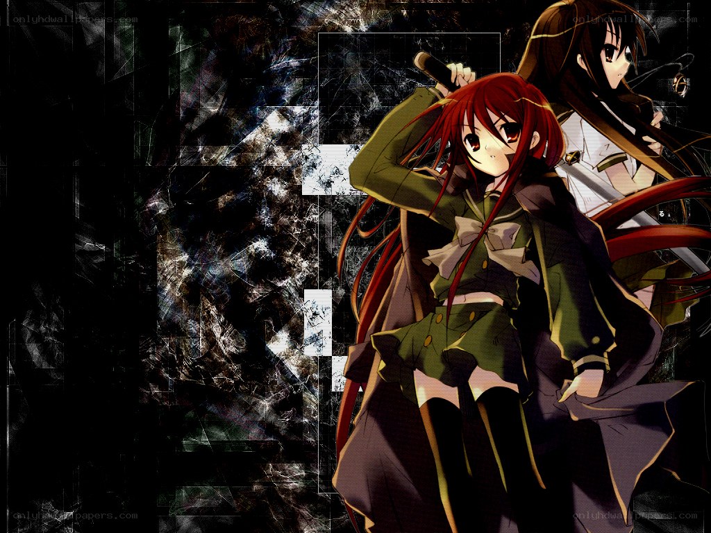 Anime girls with swords