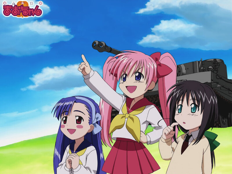 Anime girls with tank