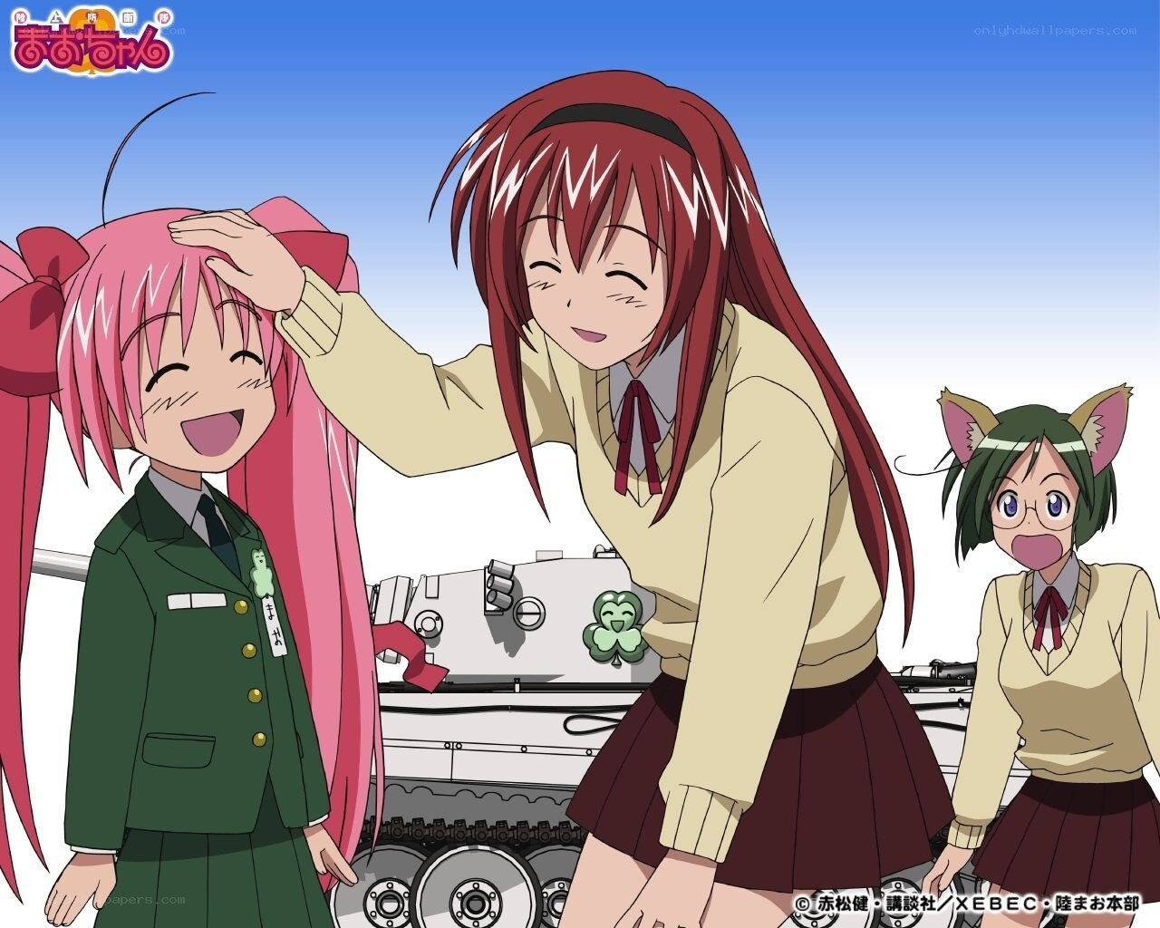 Anime girls with tank
