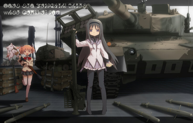 Anime Girls with Tanks