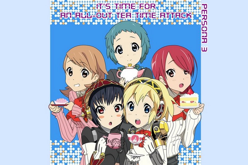 Anime Girls with Tea