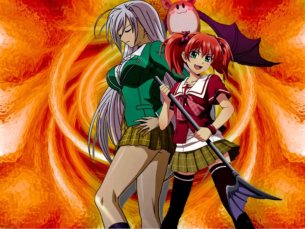 Anime girls with weapon