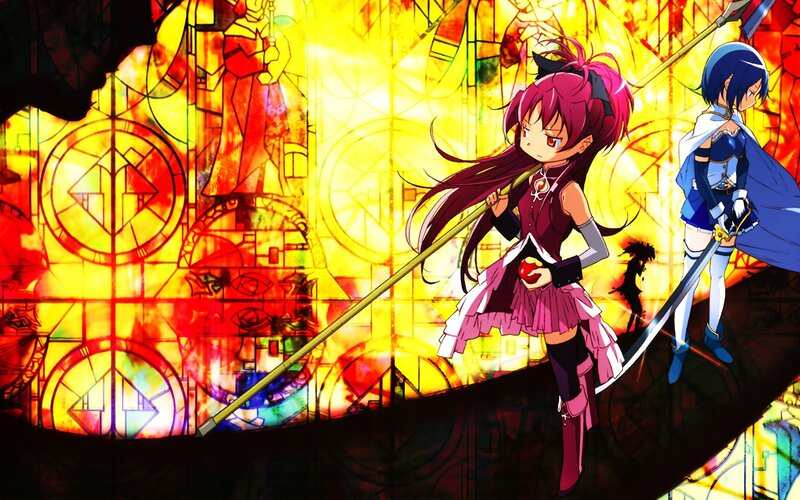 Anime girls with weapons