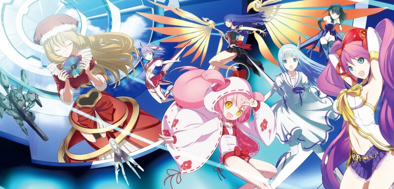 anime girls with weapons