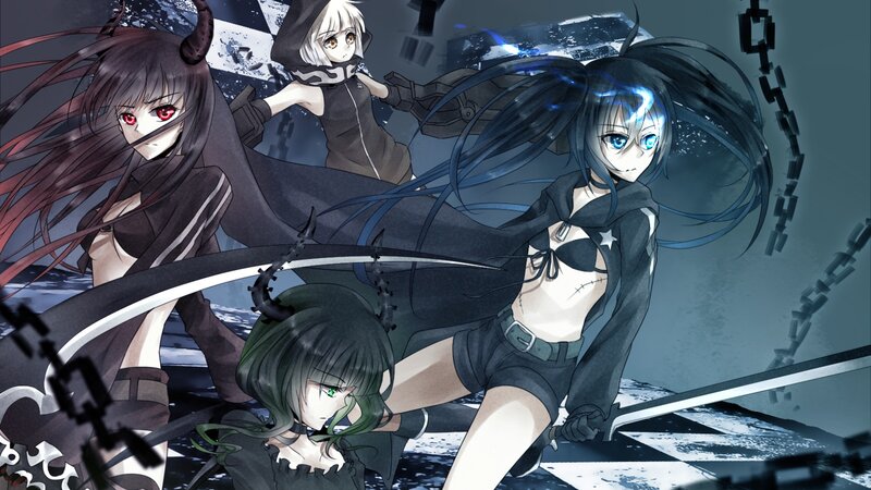 anime girls with weapons