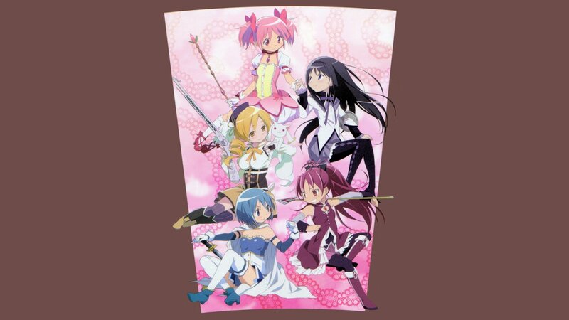 Anime Girls with Weapons — Pink, Playful