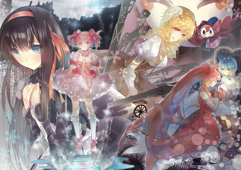 Anime Girls with Weapons — Pink