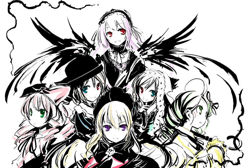 anime girls with wings