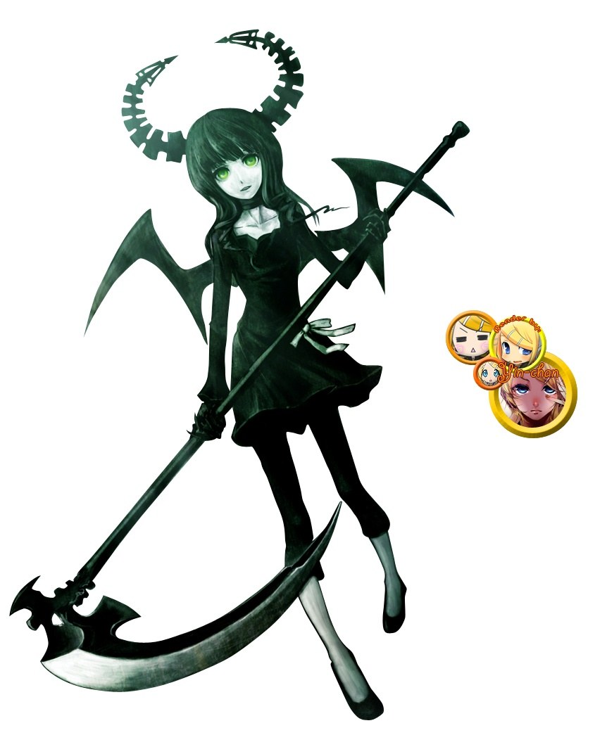 Anime grim reaper character