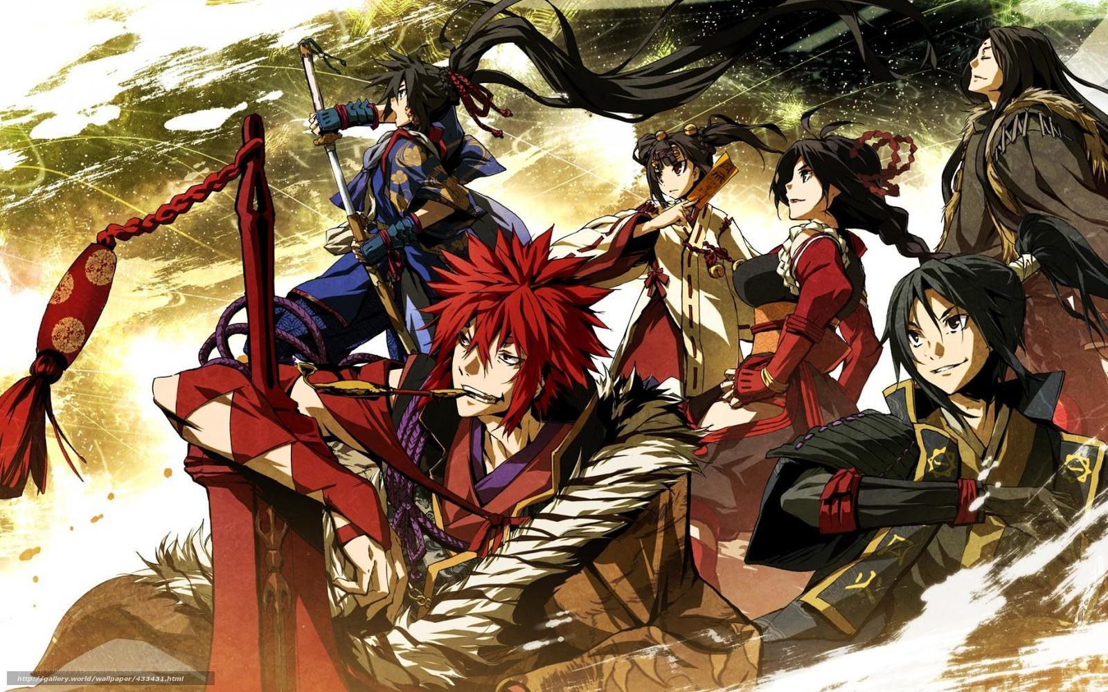 anime group battle scene