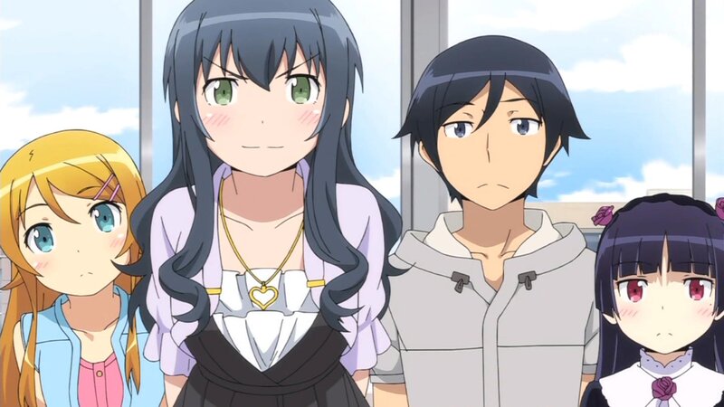 anime group of four characters