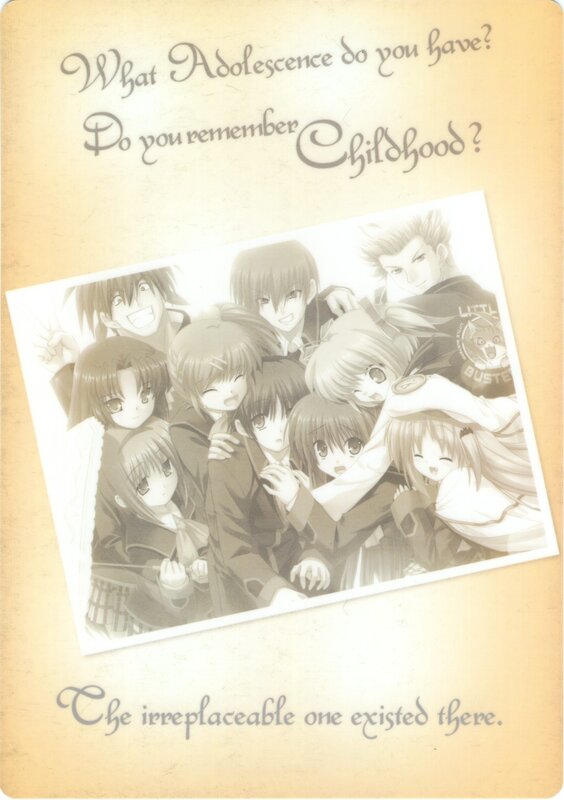 anime group photo with text