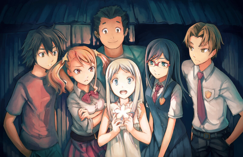 anime group portrait