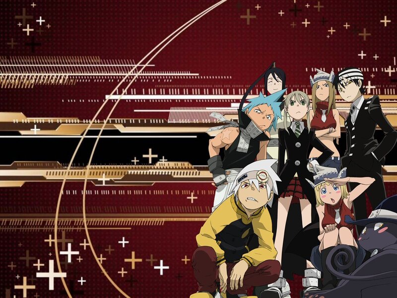 Anime group portrait