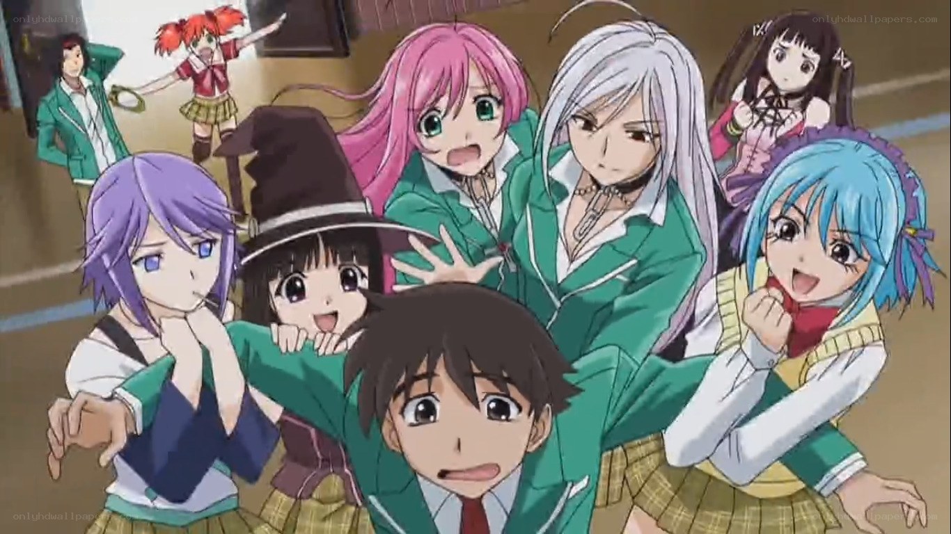 anime group portrait