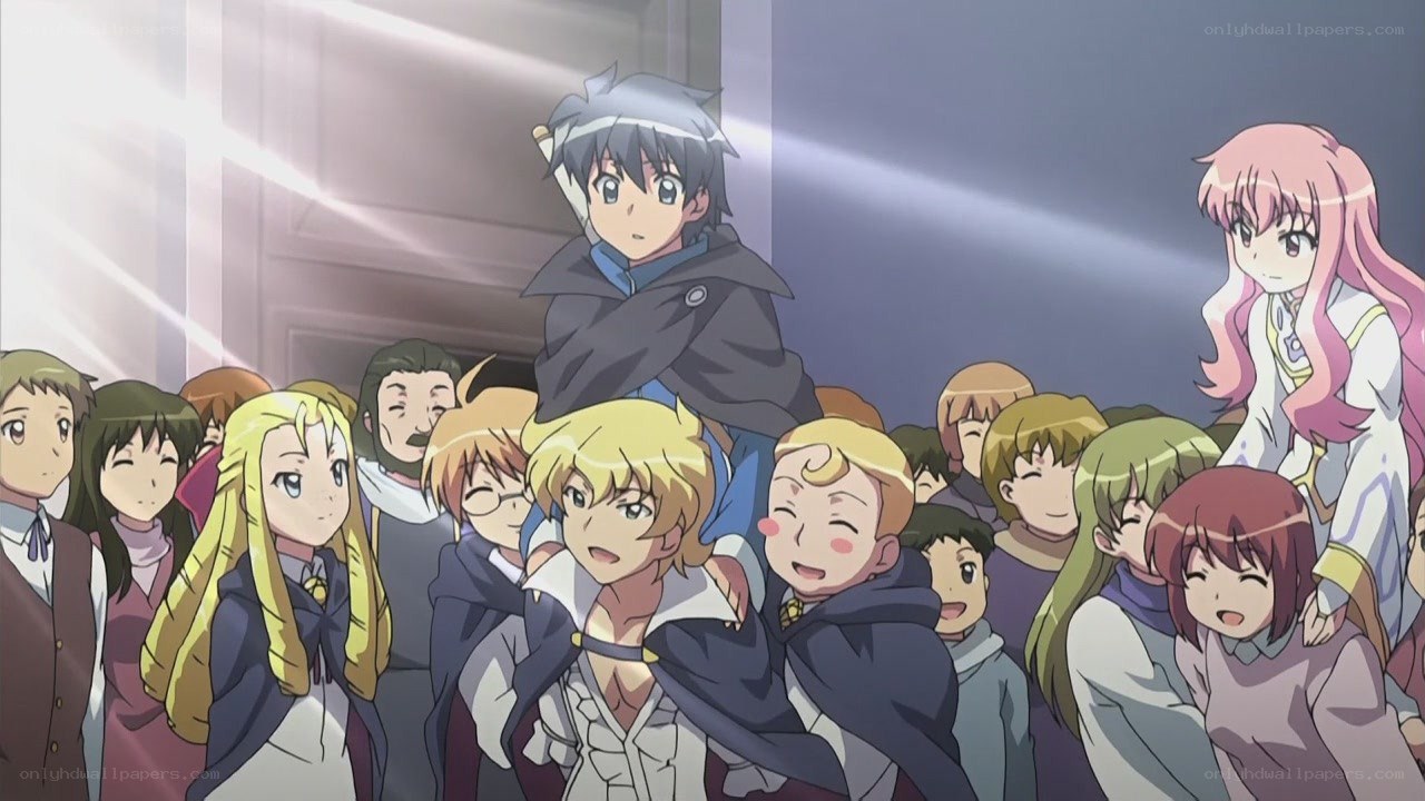 anime group scene