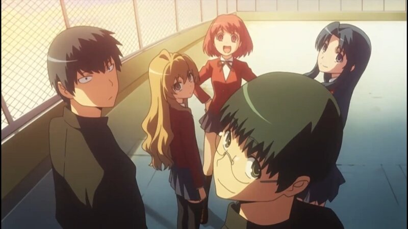 anime group scene