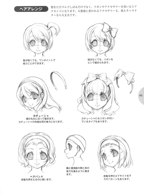 anime hair styling guide