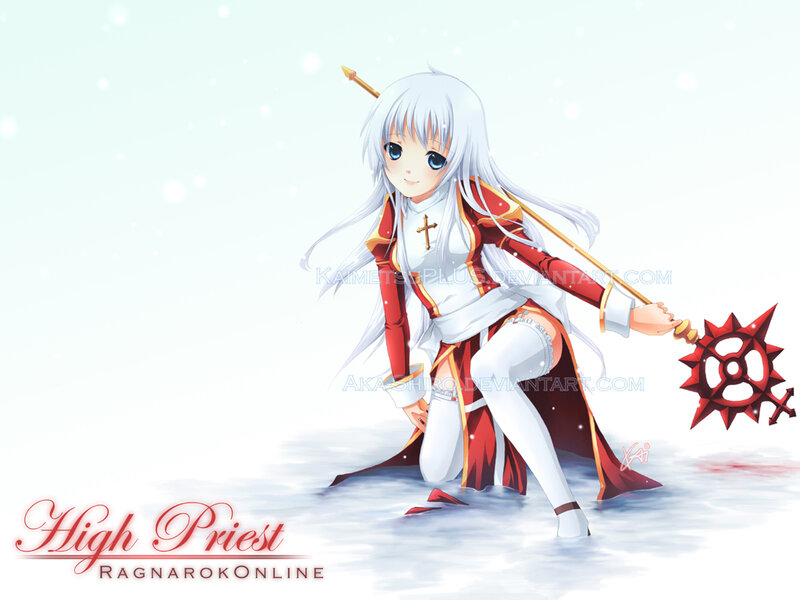 Anime high priestess character