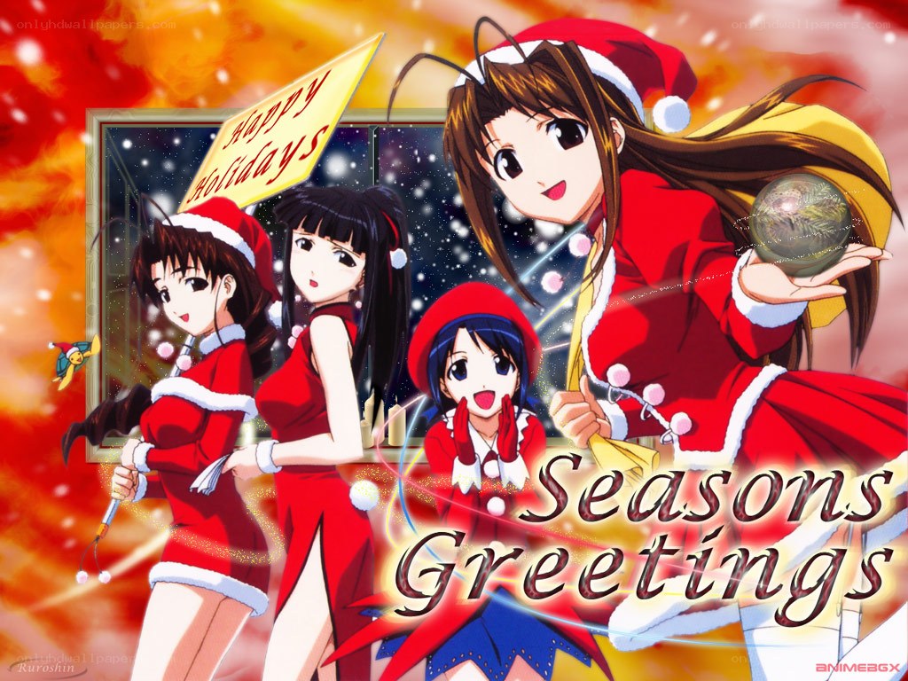 anime holiday greetings