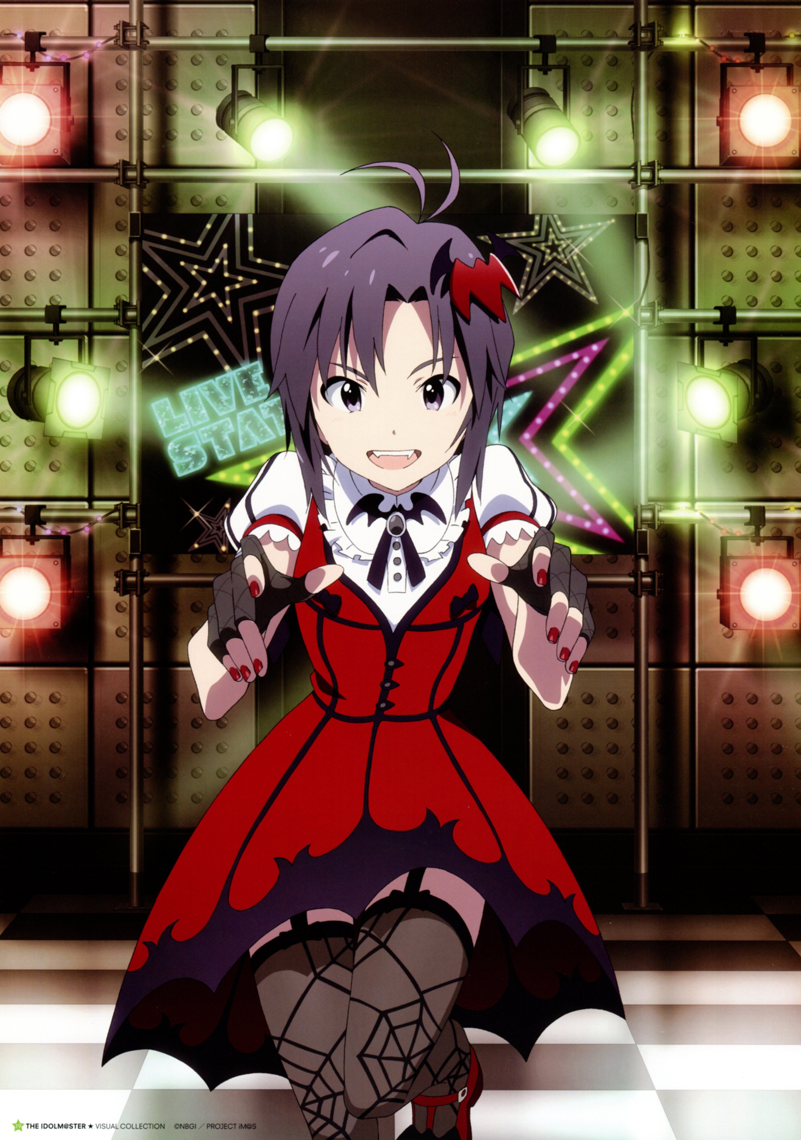 anime idol on stage
