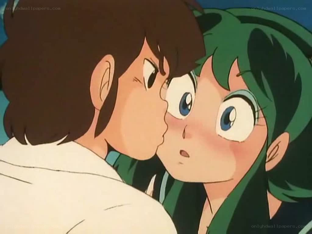anime kiss scene