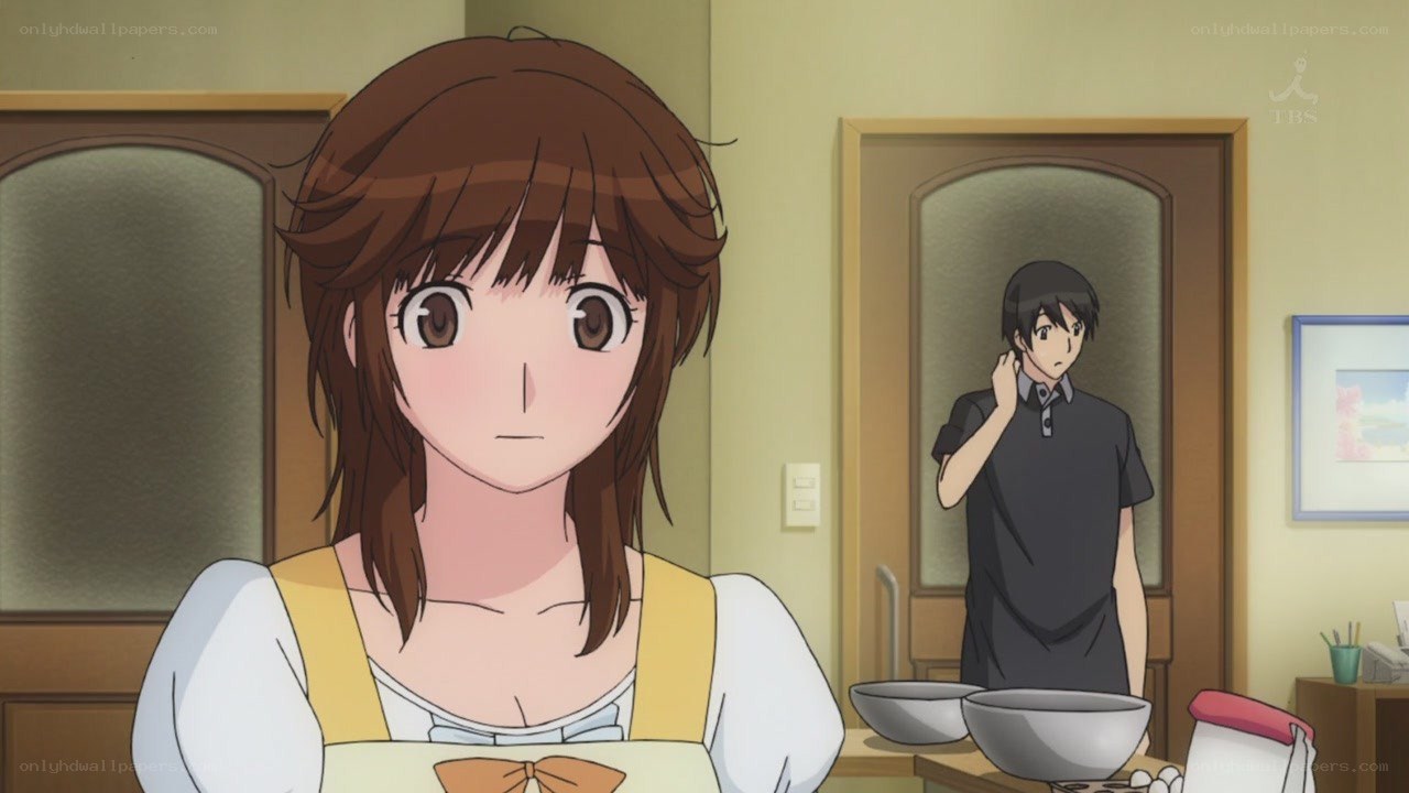 anime kitchen scene