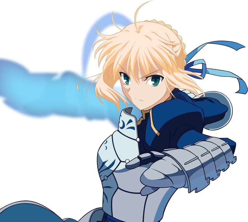 anime knight character