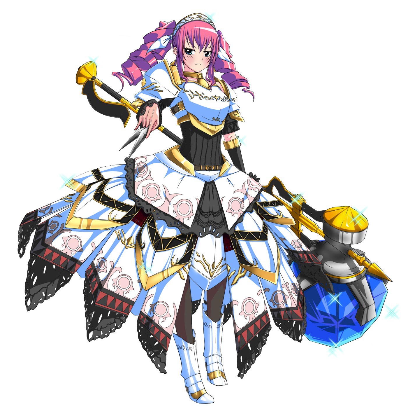 anime knight character